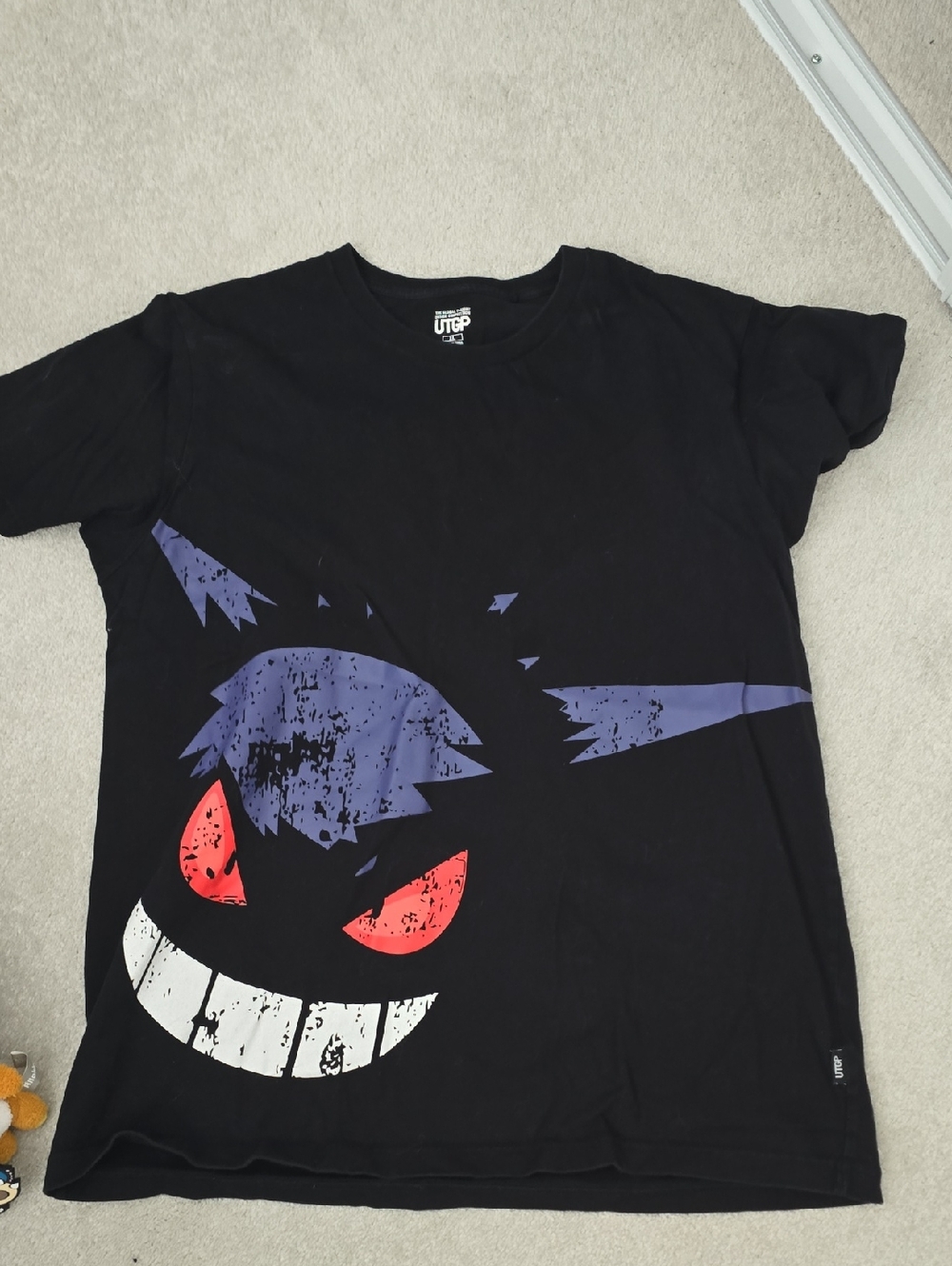 Gengar Graphic Black Tee Uniqlo